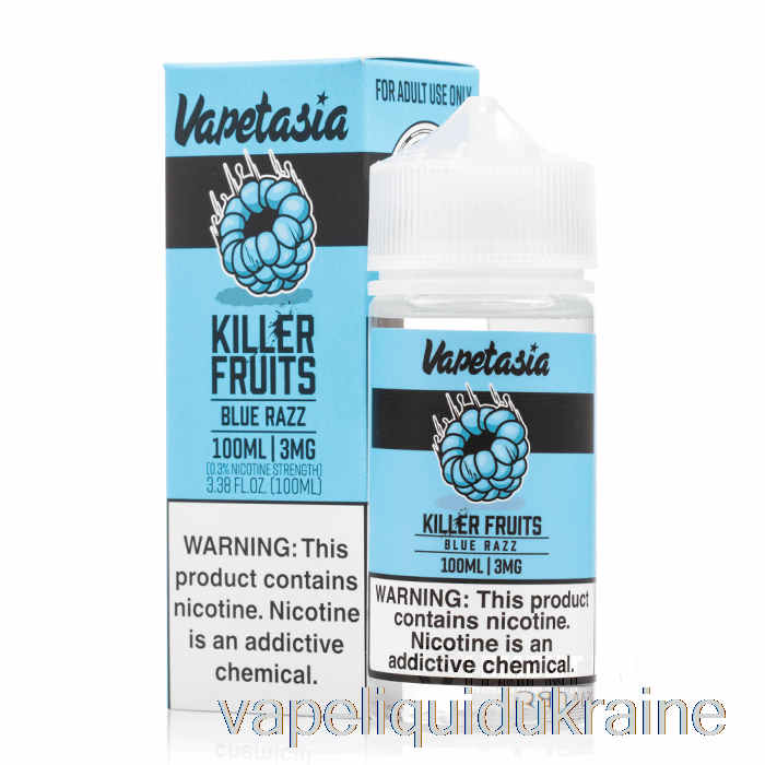 Vape Ukraine Blue Razz - Vapetasia - 100mL 3mg